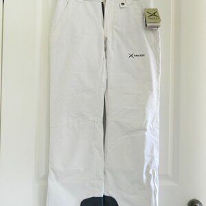 NWT ARCTIX WOMEN OR GIRL INSULATED WHITE SNOW PANTS SIZE 0-2